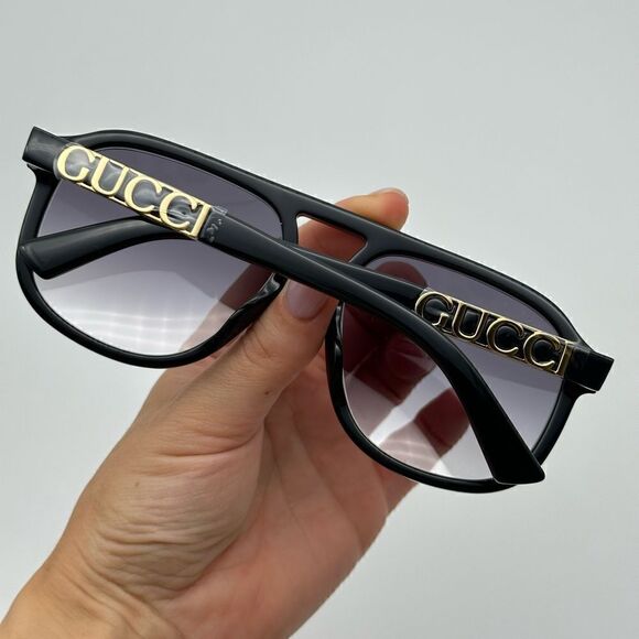 GUCCI Sunglasses GG1188S 002 Black/Grey Unisex NEW main image 4